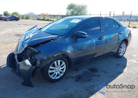 2019 Toyota Corolla Le из США, поврежденный, VIN 2T1BURHE4KC180786